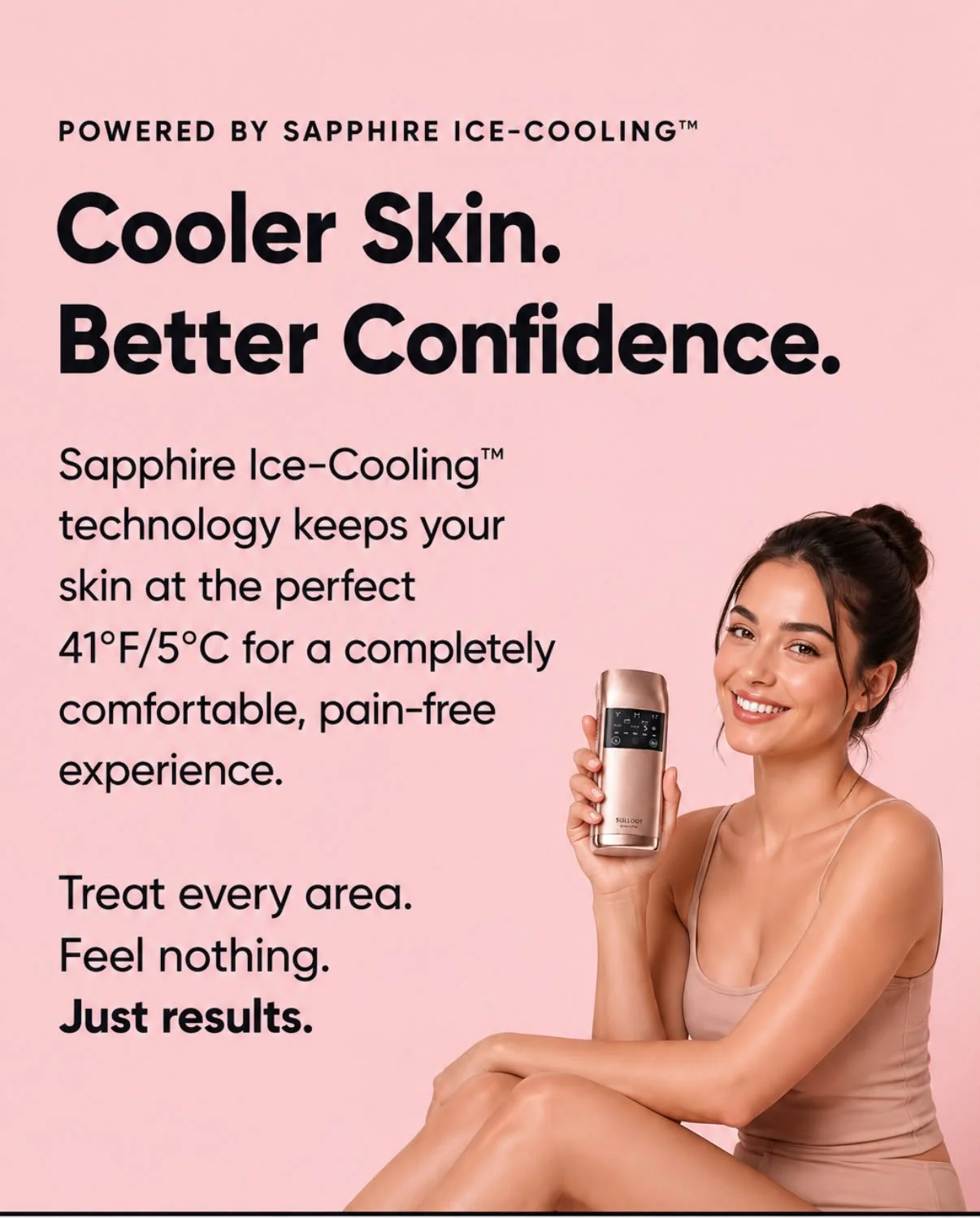 PHR Quad-Pulse: The most powerful hair removal technology — 4 bursts per flash, 27J energy output, up to 98% follicle carbonization, permanent reduction in 6–8 weeks